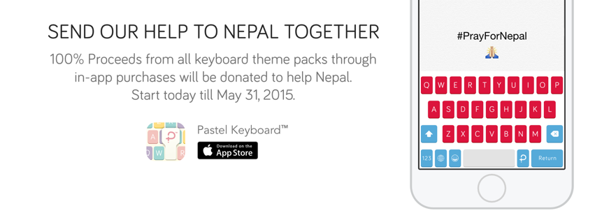 Send Our Help to Nepal Together