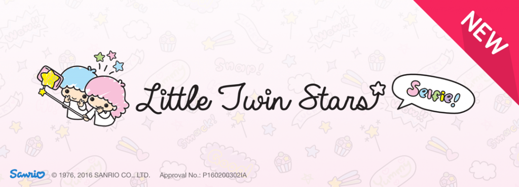 New Pack !! Little Twin Star Selﬁe